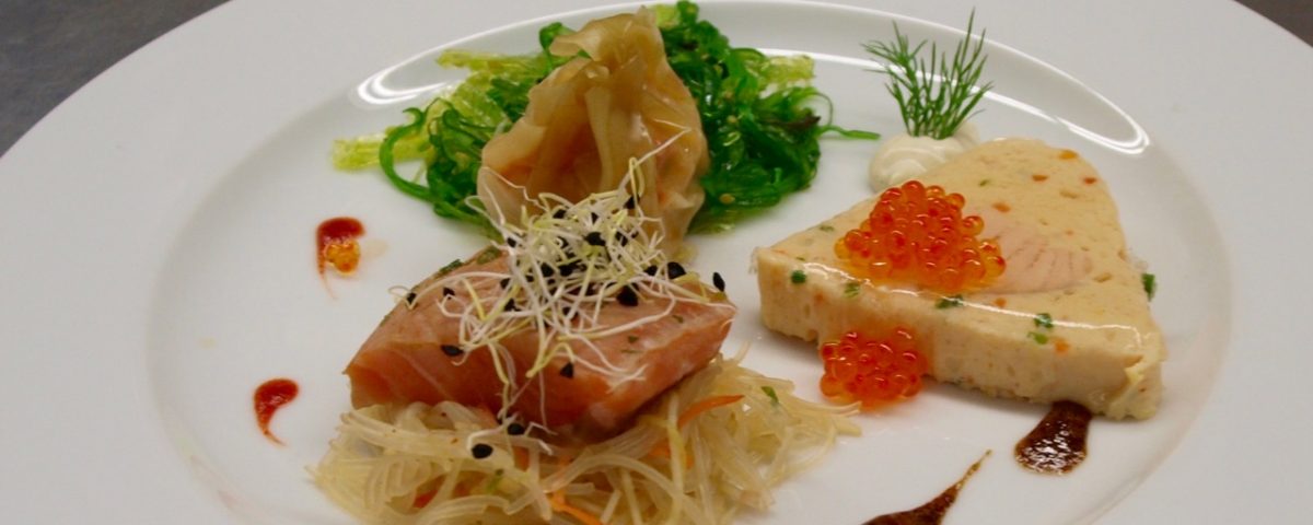 Variation von norwegischen Lachs